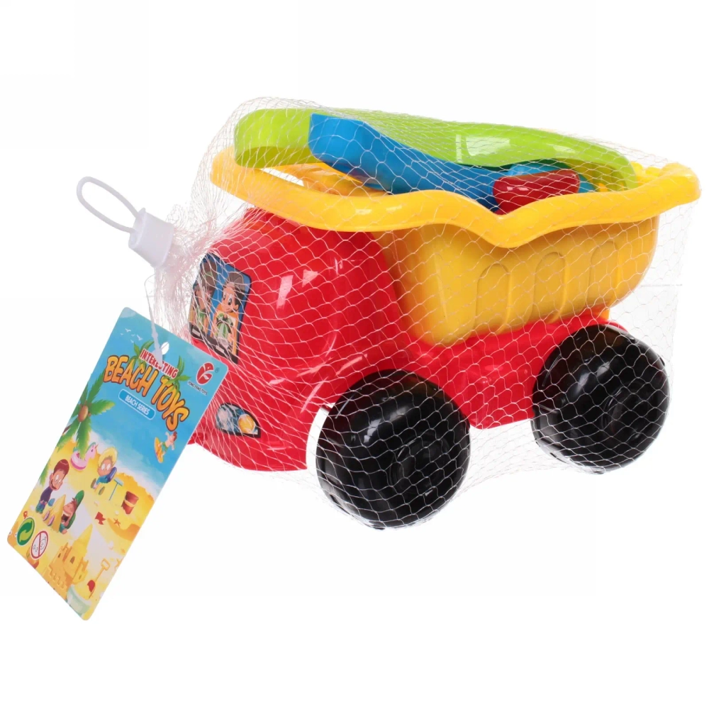 Набор для игры в песочнице «Грузовичок», 23*15*15 см, 7 предметов, микс