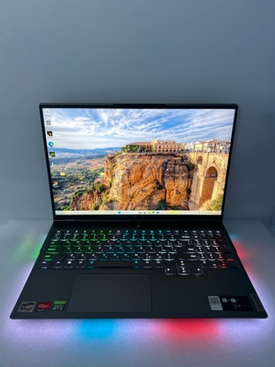 Ноутбук игровой Lenovo Legion 7 16ACHg6 (82N600EVRU) 16"/AMD Ryzen 7 5800H/RAM 16/SSD 1024 GB/Nvidia RTX3060 6GB/2560х1600/IPS 165 Hz/Windows 11/Подсветка кл-ры:RGB/темно-серый