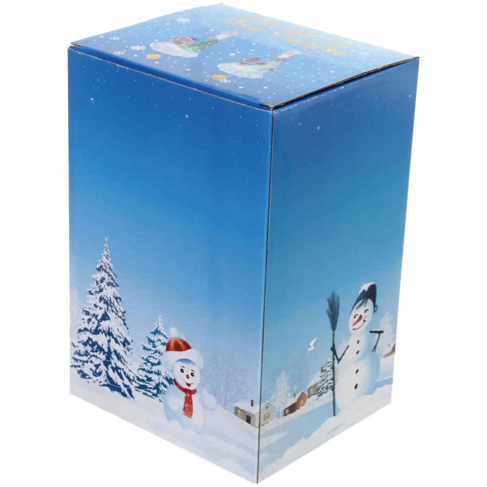 Сувенир с подсветкой «Новогодний фонарь» 21 см