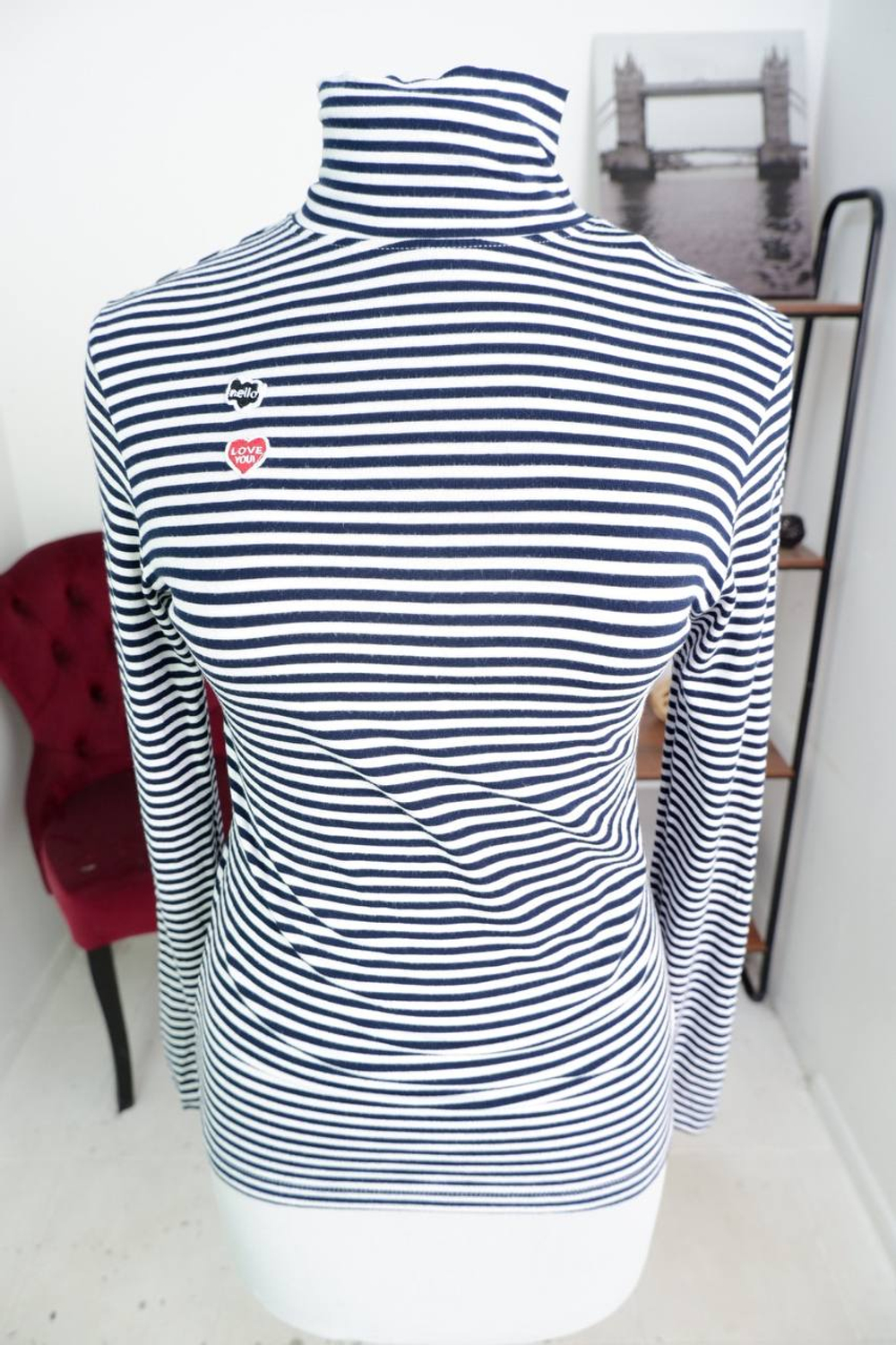 Водолазка Incity в морском стиле, визуально на 46 размер