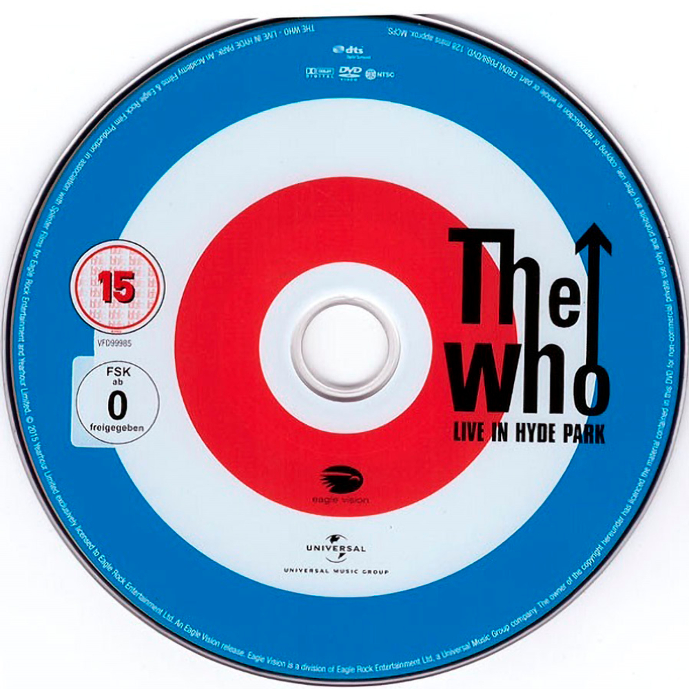 The Who / Live In Hyde Park 2015 (3LP+DVD)