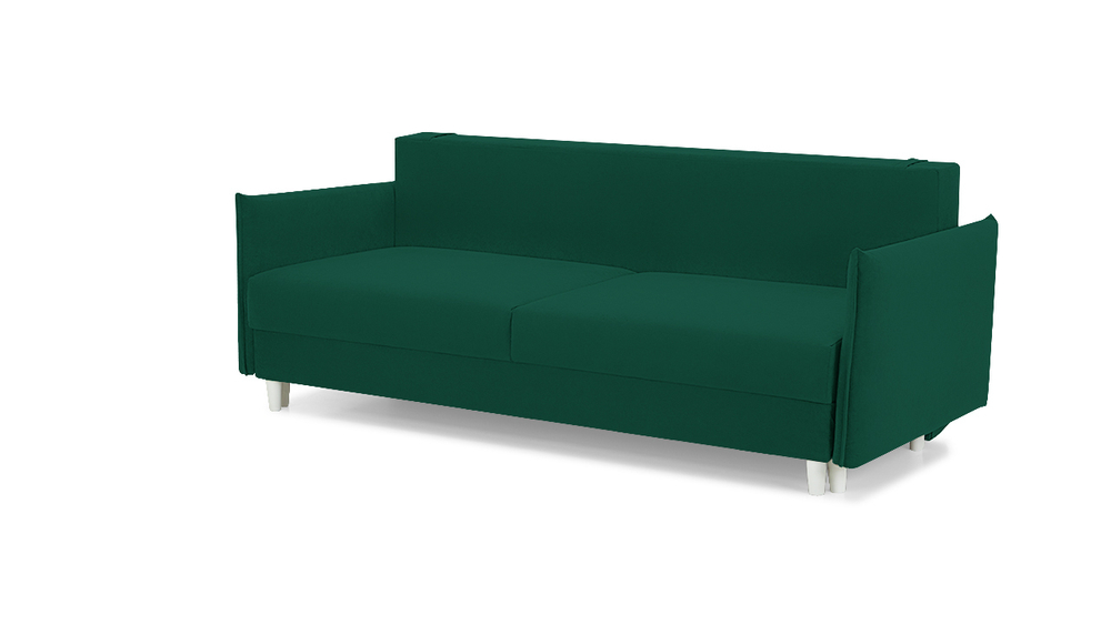 Диван Портленд Лайт Vivaldi 11 220*109*90 см, Зеленый  Еврокнижка Фиеста