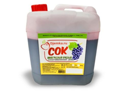 Сок виноград красный концентрированный