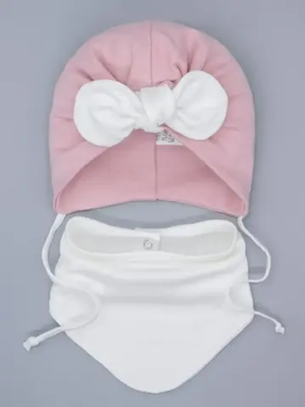 Чалма для малыша на завязках со снудом