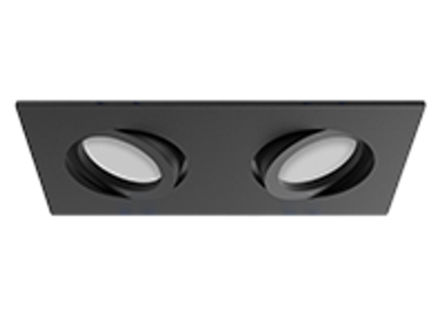 Светильник MR16 SKILL DUO чёрный, 172*90/150*70 мм, 50 шт/кор