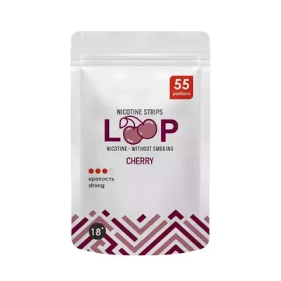 LOOP CHERRY НИКОТИНОВЫЕ ПЛАСТИНКИ (12 МГ) - ВИШНЯ
