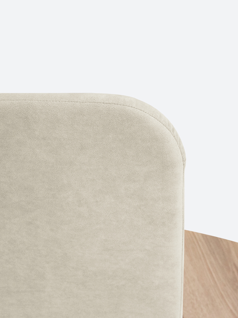 Подлокотник правый для кресла-кровати Миник, велюр Dream Bone, 1 шт (под правую руку)