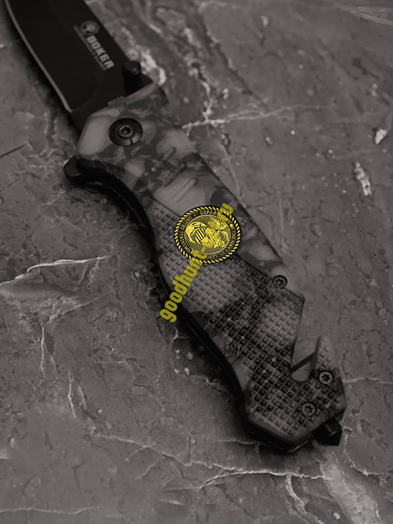 Складной нож тактический BOKER Серый