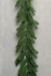 Хвойная гирлянда Швейцарская 200*22 см., 100% литая хвоя, ЕлкиТорг (ГЕШЦ 22)