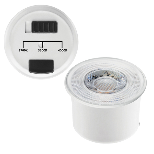 941210 Светодиодный модуль SMD LIGHTSTAR MR16 220V 7W=70W 560LM 50G  2700-3300-4000K