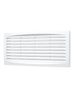 Решетка вентиляционная ДП фланец 275х105 переточная 300х135 пластик ERA