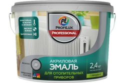 Эмаль для радиаторов акриловая Profilux Professional глянцевая белая