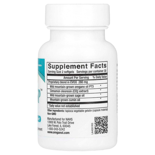 North American Herb & Spice, OregaResp ™, 60 мягких таблеток
