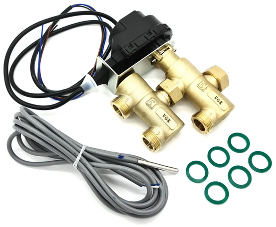Комплект 3-х трехходового клапана Vaillant VGR Fugas 4610027587 (для котлов eloBLOCK модель 2019 г.)
