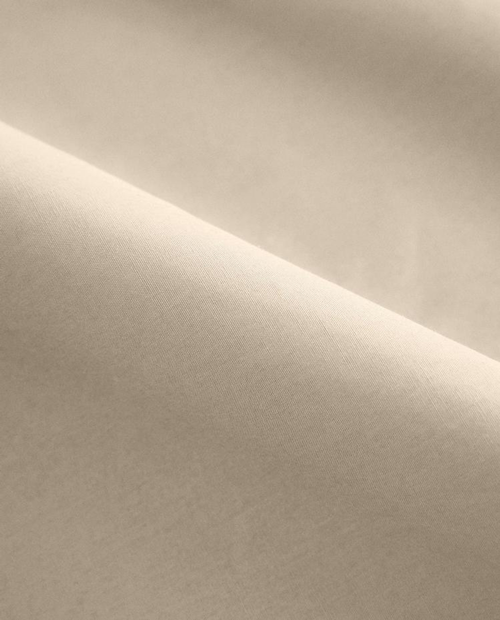 ZARA HOME (300 НИТЕЙ) ПРОСТЫНЯ ИЗ ПЕРКАЛЯ | ВЫСОТА 40 СМ, БЕЖЕВЫЙ