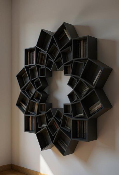 Стеллаж "Лотос" 3 ряда