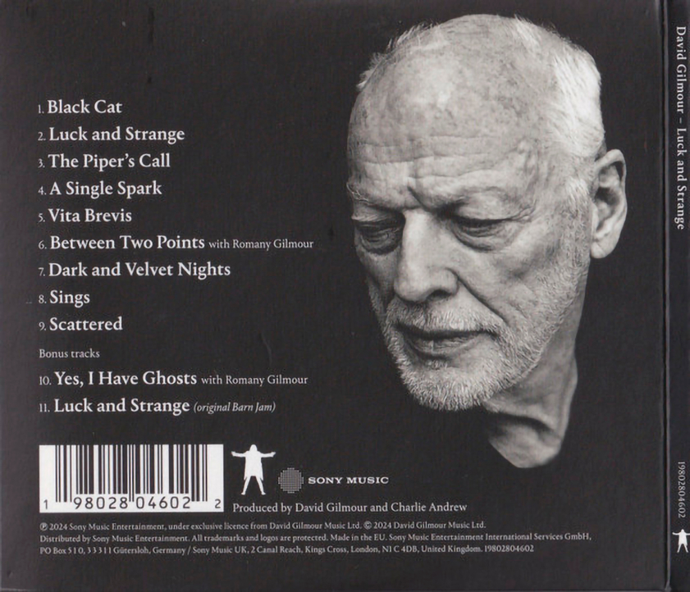 David Gilmour / Luck and Strange (CD)