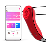 Вибратор в трусики Magic Motion Funtown Caleo красный 9 см