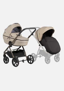 Tutis Коляска 2 в 1 UNO 6+ Essential Nougat