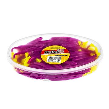 Виброхвост несъедоб. Jumbo 4,95'/12.5 см Fio LT 100шт. (HS-7-039-N) Helios