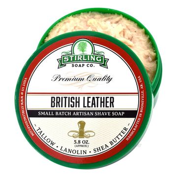 Мыло для бритья Stirling British Leather