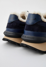 Кроссовки муж. Voile Blanche QWARK cиний с беж. мехом