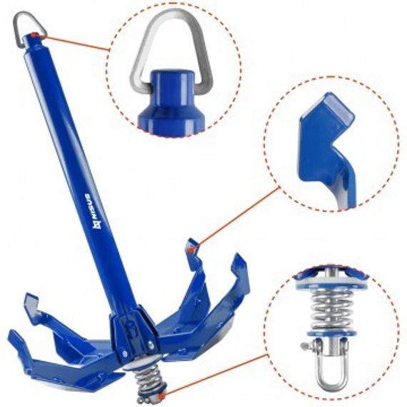 Folding anchor 3,15kg/ Якорь ЯЛС-02М 3,15 кг (N-FA-02M) NISUS