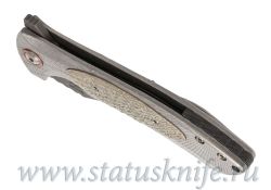 Нож Les George Harpy Full Custom Damascusфотография - 8