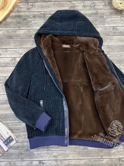 Куртка с мехом Loro Piana со вставками кожи крокодила