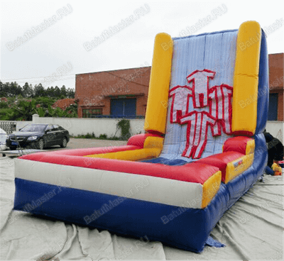 Надувной батут "Прилипала" 4*4*3 м