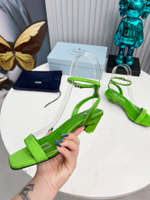 Prada Satin Sandals