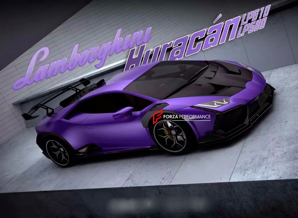 Карбоновый обвес для Lamborghini Huracan LP610 LP580 Evo 2015-2022 Ламборгини Хуракан