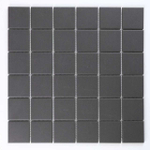 Мозаика из керамогранита Arene Black/Арена чёрный (48х48) 306х306х6 мм