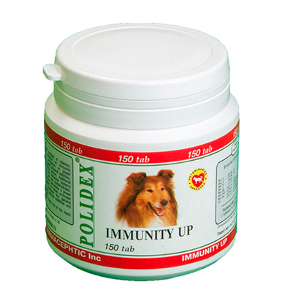 Polidex Immunity Up Витамины для собак для повышения иммунитета 150таб.