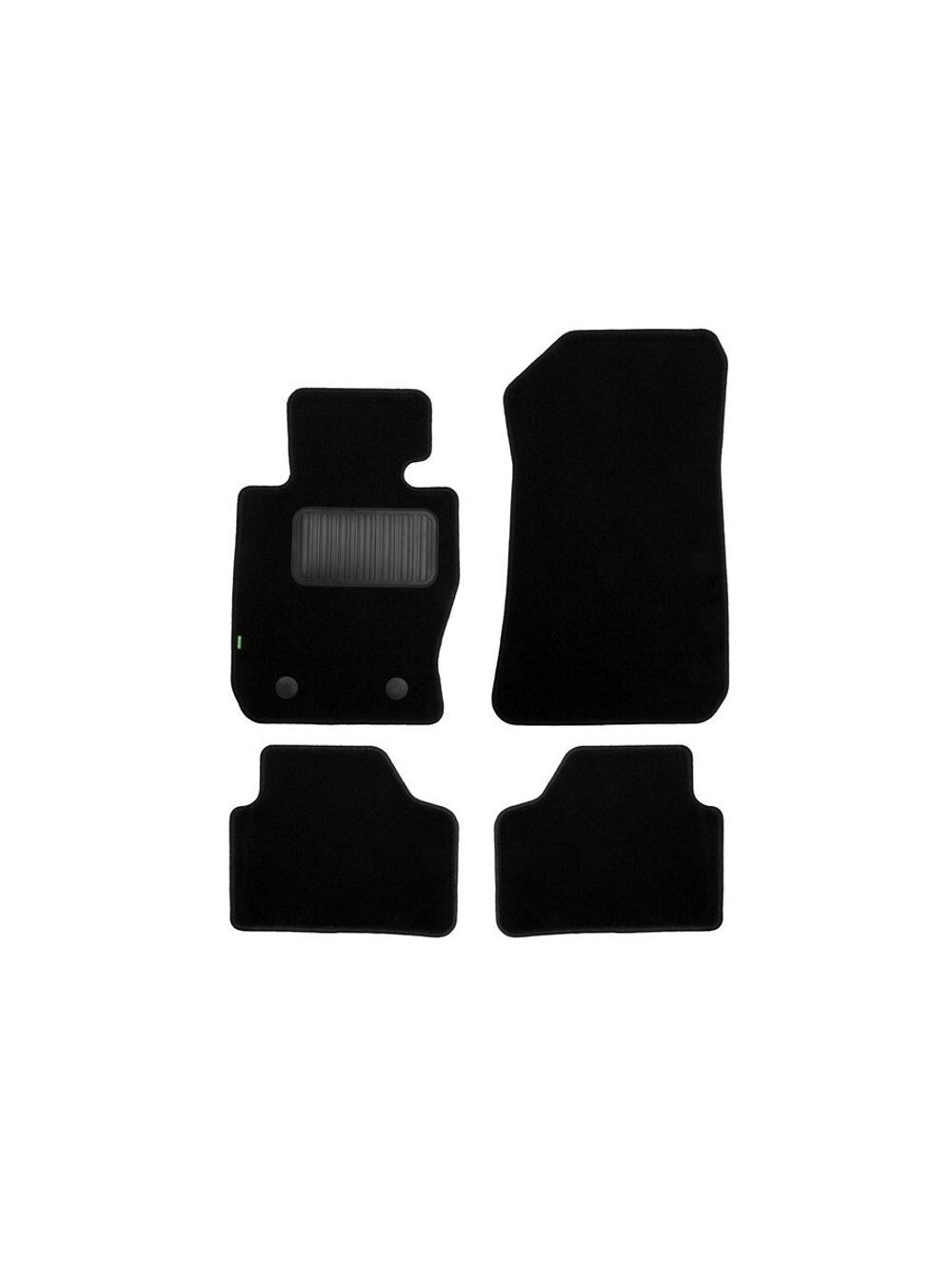 Коврики в салон для BMW X1 E84 АКПП 2009-2012, 2012-2015, внедорожник , 4 шт. (текстиль) KLEVER02051501210KH
