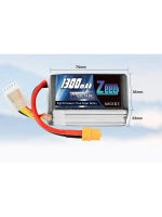 Аккумулятор Li-Po 14.8V 1300mah 120C XT60