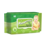 Салфетки влажные PAMPERINO детские с клапаном 80шт
