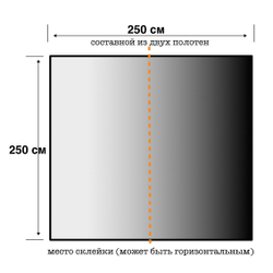 Кабинет - карта с подсветкой светлый - фон неопреновый