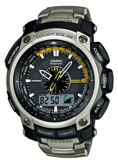 Мужские часы CASIO PRO TREK PRW-5000T-7ER