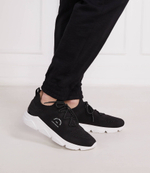 Кроссовки VERGER Maison Karl Knit Lo Karl Lagerfeld - черный(KL51638)