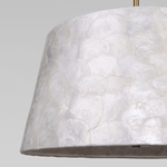 Подвесной светильник Eurosvet 101013/5 латунь/перламутр