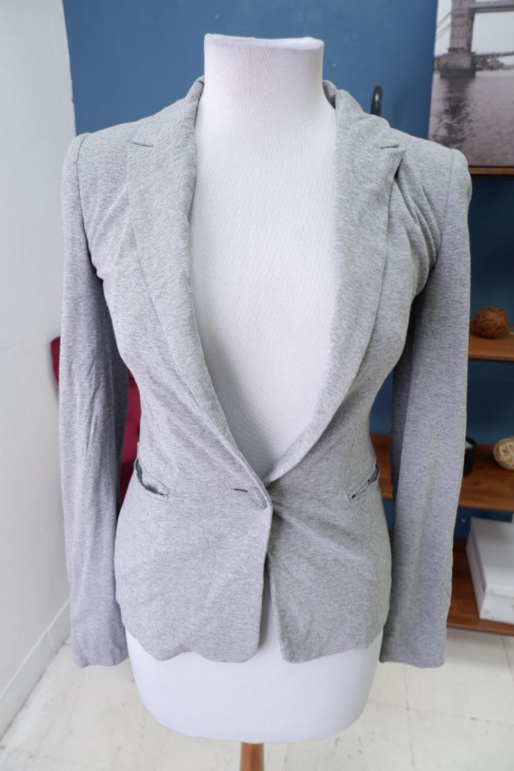 Пиджак Mango трикотажный 44 размер