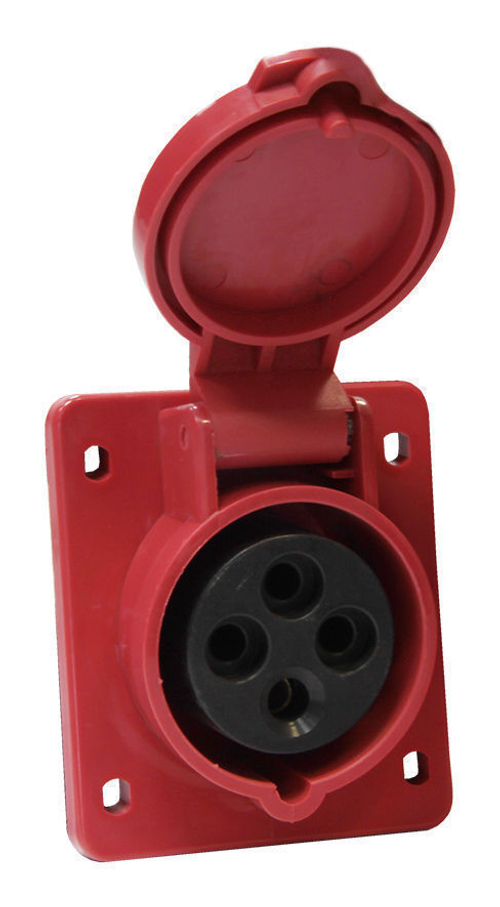 Розетка 414 стац. СУ 3Р+PE 16А 380В IP44