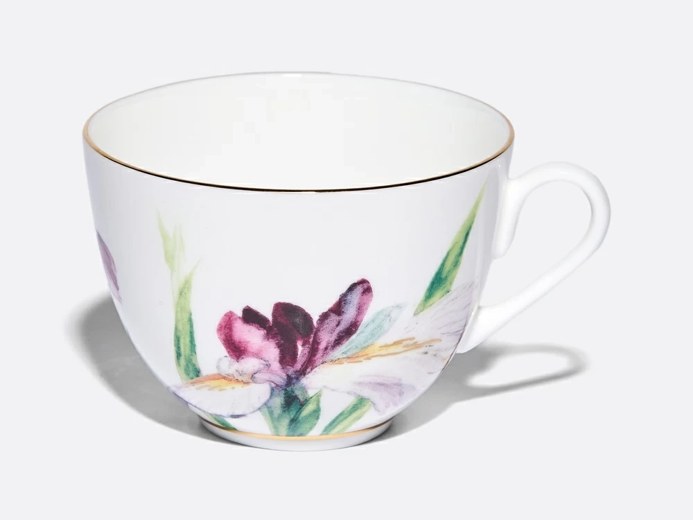 Чашка с блюдцем L’Art des Fleurs (Искусство цветов) в подарочной упаковке, форма Весенняя 2, рисунок Роузи, арт 81.33402.00.1