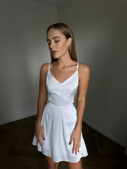 Платье Blossom мини белый