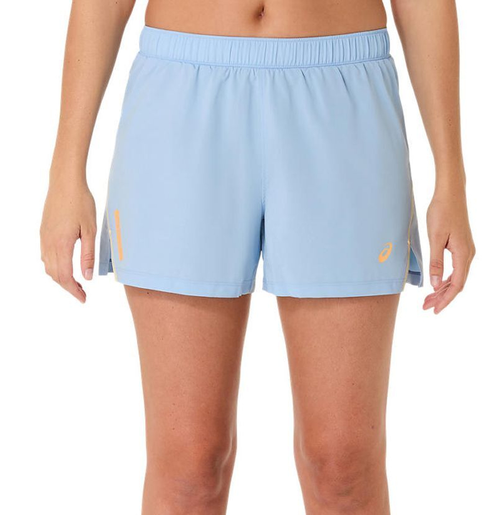 Женские Шорты теннисные Asics Padel Court 2in1 - stone wash/performance black