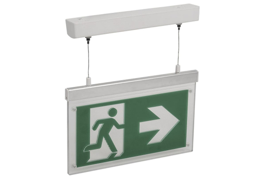 Светильник аварийно-эвакуационный светодиодный ССА-3002 двухсторонний 3вт 3ч постоянный накладной/подвесной IP20 IEK LSSA0-3002-3-20-K03