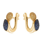 Серьги с Сапфирами, E0259-4/16