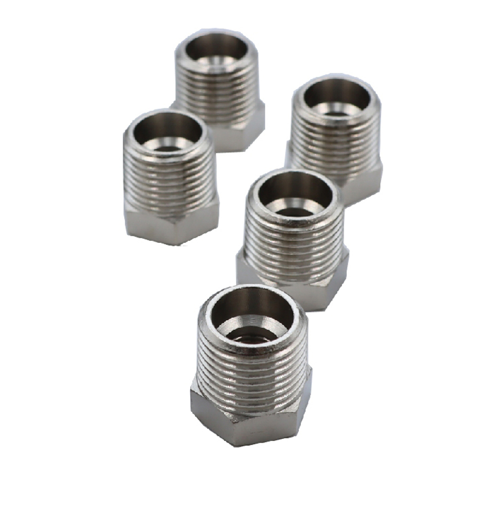 KraftWell KRW-TF12M14F-5 Переходник резьбовой M1/2" - F1/4", 5 шт