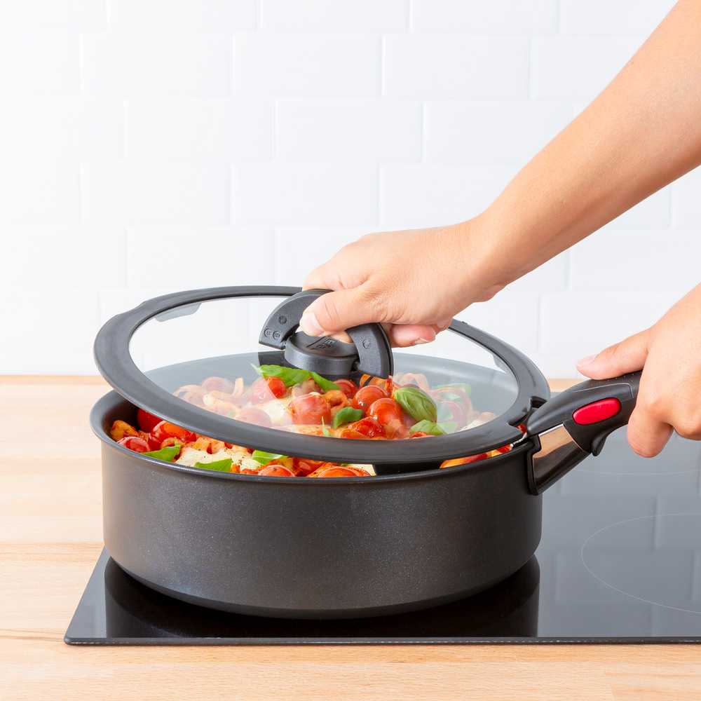 Стеклянная крышка Tefal Ingenio 24 см L9846553